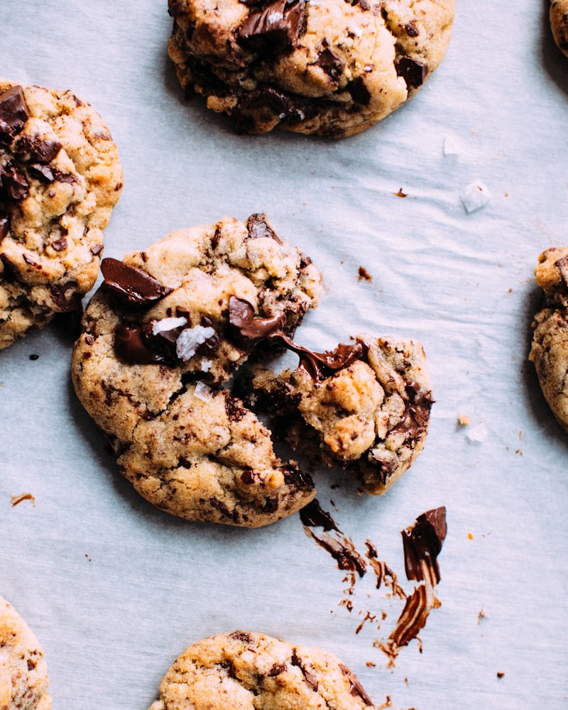 Cookies and dessert stack